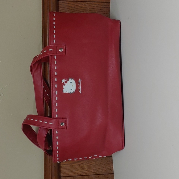 Sanrio Handbags - Sanrio Hello Kitty Vintage Leather Shoulder Bag
